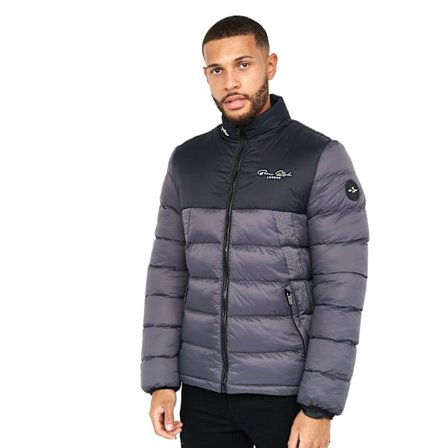 Born Rich Mens Lyden Oversized Puffer Jacket XXL Grå