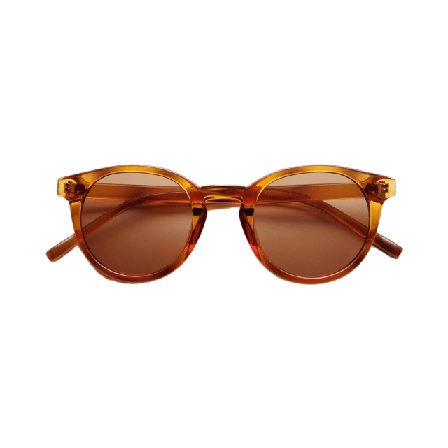 BabyMocs Solglasögon Classic Shape - Vuxen Accessoarer Unisex Gul ONESIZE