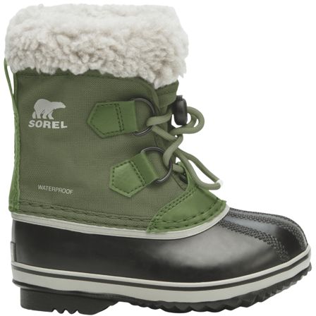 Sorel Kid's Yoot Pac Nylon WP Hiker Green