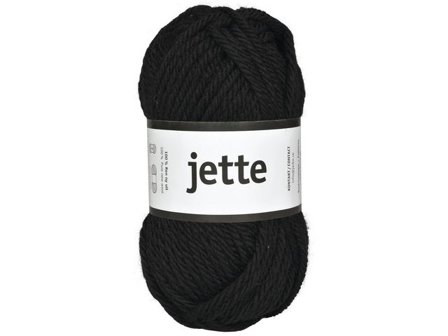 JÄRBO GARN Ullgarn Jette 50g, svart - Lyreco - Skola och förskola - Hobbymaterial - Garn