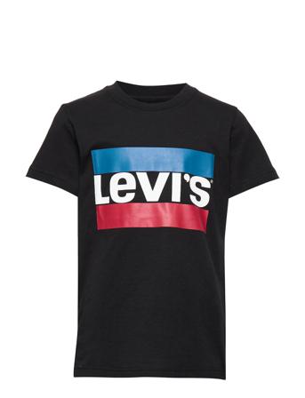 Lvb-S/S Sportswear Logo Tee-Shirt T-shirts Short-sleeved Blå Levi's