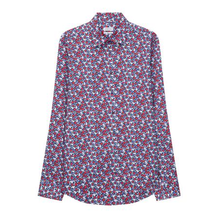 Seidensticker Business Shirt Slim , Rood , Heren , Maat: 3XL