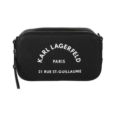 Karl Lagerfeld, Camera tas tassen Zwart, unisex, Maat:ONE Size