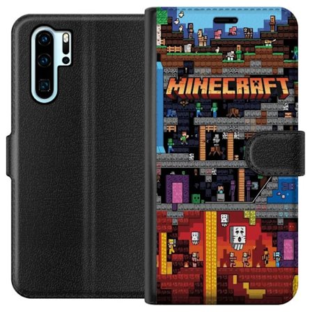 Yhteensopiva Lompakkokotelo Huawei Huawei P30 Pro Minecraft