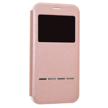 Elegant Smartfodral Svarsfunktion Fönster Iphone 8 Plus Roséguld