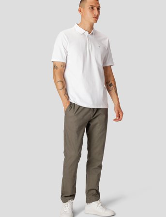 Clean Cut Copenhagen Silkeborg Stretch Polo - White - XL