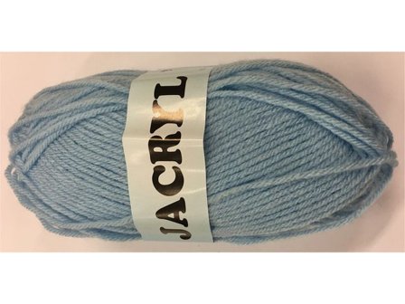 Akrylgarn 50 g, ljusblå - Lyreco - Skola och förskola - Hobbymaterial - Garn