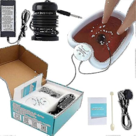 Ionisk Fot Spa Detoxifiser Og Rens Hjemme - Ionisk Fot Spa Maskin For Å Detoxifisere Din Og Walkbee