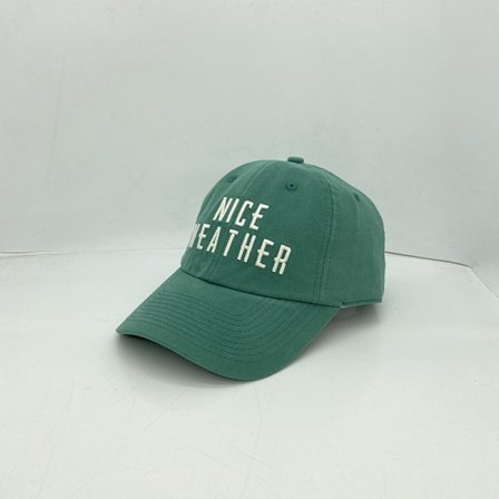 Hatt Dam Våren NICE Stor Bokstav Broderi Utomhus Casu