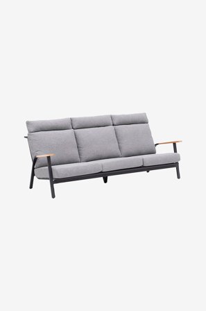 Hillerstorp - Sofa Kungshult 3-seter grå - Grå - Loungesofaer - Fra Homeroom
