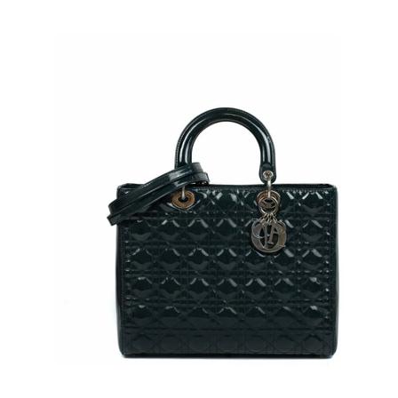 Dior Vintage, Pre-owned Sac Zwart, Dames, Maat:ONE Size,stof,strepen