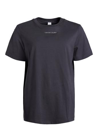Essential Tee Cadiz Sport T-shirts & Tops Short-sleeved Black Rethinkit