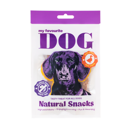 My favourite DOG - Andestrimler 72g - Hund - Hundegodbiter & tyggebein - Naturlige godbiter for hund - ZOO.no