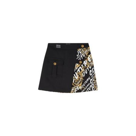 Versace Jeans Couture Short Skirts Sort, Dame