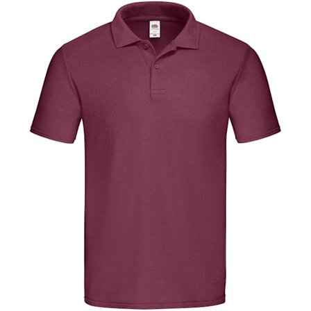 Fruit Of The Loom Original Polotröja S Burgundy