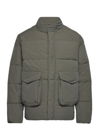 Down Jacket Khaki Garment Project