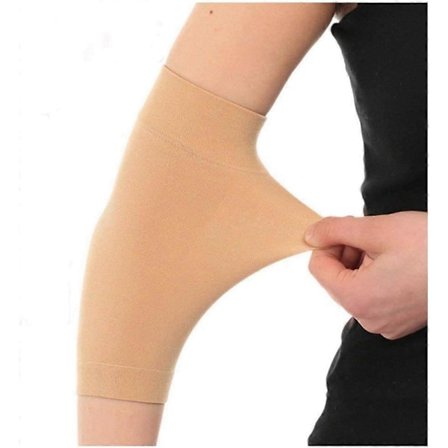 2 Par Full Armbands Tattoo Cover Up Kompressionsärmar Solskydd Män Kvinnor, Hudfärg