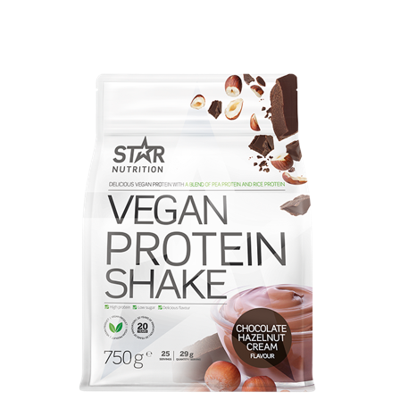 Star Nutrition Vegan Protein Shake Vegansk Proteinpulver 750 g