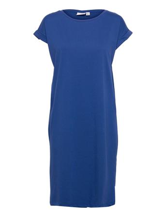 Vidreamers S/S Knee Dress /Su - Fav Knælang Kjole Blå Vila