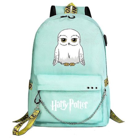 Harry Potter Rygsæk Til Teenagere - Drenge Og Piger Fashionable Skole Taske - Tegneserie Design Med Stor Kapacitet Til Rejser - Studerendes Casual 