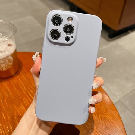 For iPhone 13 Pro Max deksel hard PC gummiert telefondeksel hudfølelse telefonbeskytter