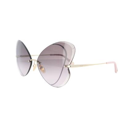 Chloé, Sunglasses CH 0064 Grijs, Dames, Maat:ONE Size