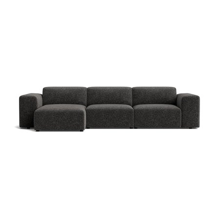 Soma chaiselong sofa, venstrevendt - Genesis Antracit - 343x147x75 - Sofa, chaiselong