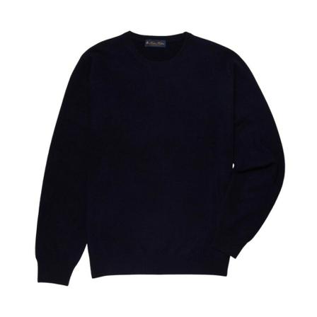 Brooks Brothers Cashmere Crew-Neck Sweater Blå, Herre