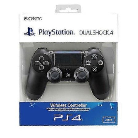 2025 Officiell Sony PlayStation PS4 DualShock 4 V2 Trådlös Handkontroll Svart