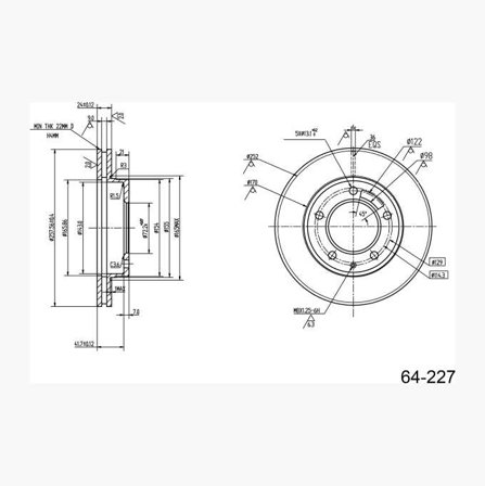 Biltema - BREMSESKIVE