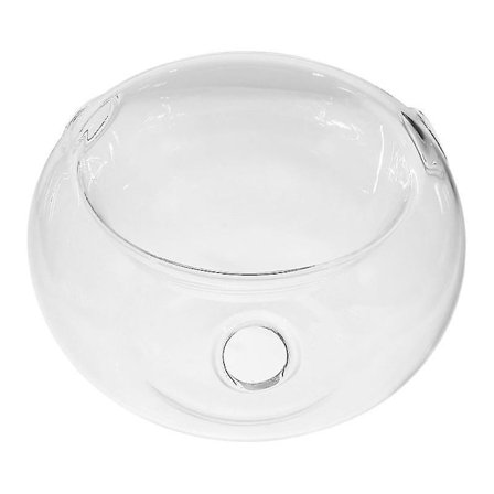 1 stk Kreativ Transparent Bue Transparent Glassbolle Tørr Is Salatbolle For Hotel