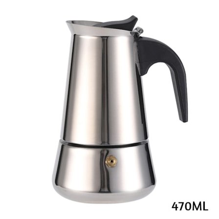 Spishäll i aluminium/rostfritt stål Espressobryggare Multifunktionell Moka-kaffekannor för hemmakök