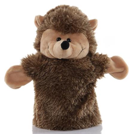 25 Cm Djur Handdocka Tecknad Plyschleksaker Baby Educational