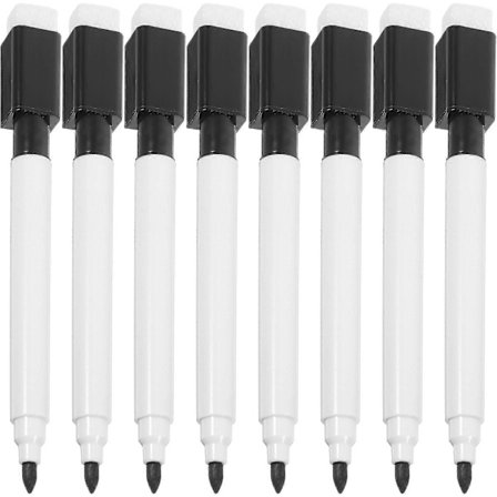 10 stk. magnetiske tavlepenner - Whiteboardpenner - Markerpenner