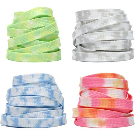 Ocean 4 par (120 cm) Hållbara Ersättningsskosnören för sportskor