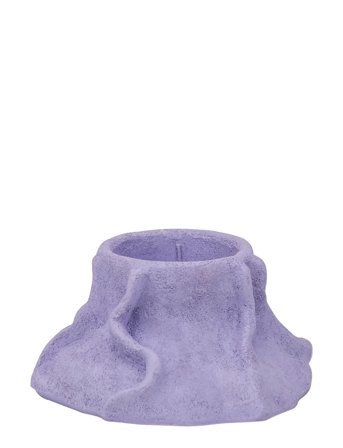 Art Piece Lava Candleholder Purple Mette Ditmer