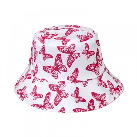 Fjäril söt kruka hatt fiskarhatt solhatt mode hopfällbar
