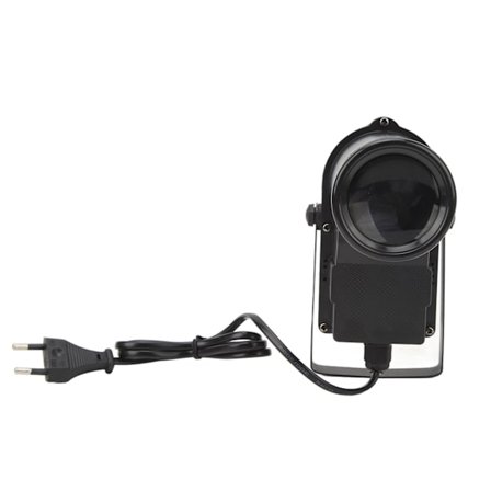 Sceneffekt LED Beam Spotlight Fullfärg DMX512 Spegelboll Lampa Disco Dansfest Bar Klubb EU-kontakt 90‐240V