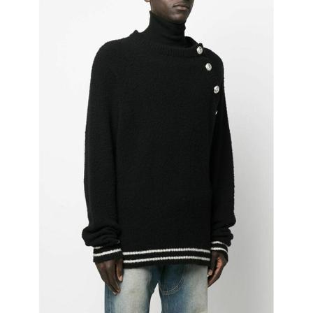 Balmain Balmain Tröja svart, Herr, Herr, Storlek: XL