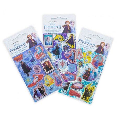 Disney Frozen / Frost 3 -ark hologram -klistermærker