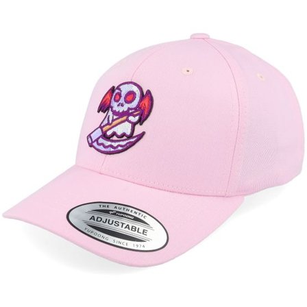 Kiddo Cap - Rosa adjustable Keps - Kids Cute Reaper Pink Adjustable @ Hatstore