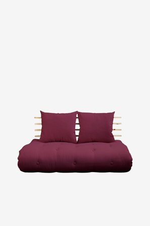 Karup Design - Sovesofa Shin Sano Natur - Rød - Sovesofaer - Fra Homeroom