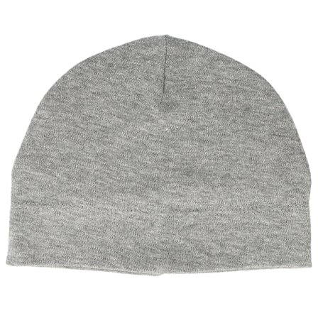Babybugz - Grå traditionalbeanie Lue - Kids Heather Grey Baby Beanie @ Hatstore