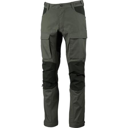 Lundhags Men's Authentic II Pant Short/Wide Men hiking trousers Green D112