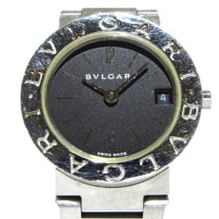 Bvlgari Vintage Pre-owned Rustfrit stål watches Grå, Dame Vintage Ure, Størrelse: ONE Size