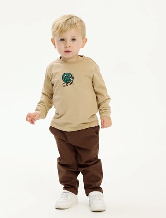 The New Tnstpatton L_S Tee - Beige - 80