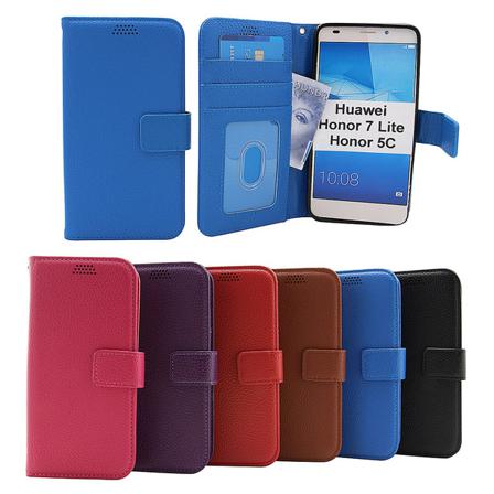 New Standcase Wallet Huawei Honor 7 Lite (nem-l21) Brun