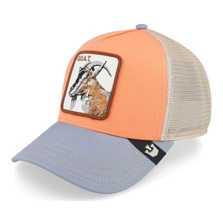 Goorin Bros. - Roze trucker Cap - The Goat Coral Trucker @ Hatstore