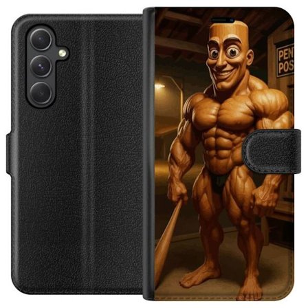 Yhteensopiva Lompakkokotelo Samsung Galaxy A25 Italialainen Brainrot träfigur