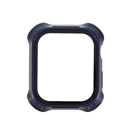 RURIHAI Apple Watch (41mm) electroplating cover with tempered glass - Blue